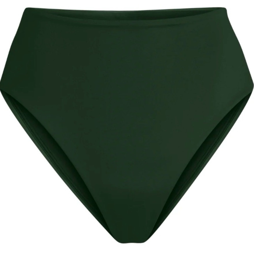 LEFT ON FRIDAY - hi hi bottom - Palm (green) - XS - high rise bikini bottom - Picture 2 of 8
